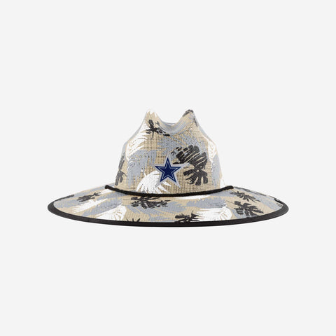 Dallas Cowboys NFL Womens Tie-Dye Ribbon Straw Hat