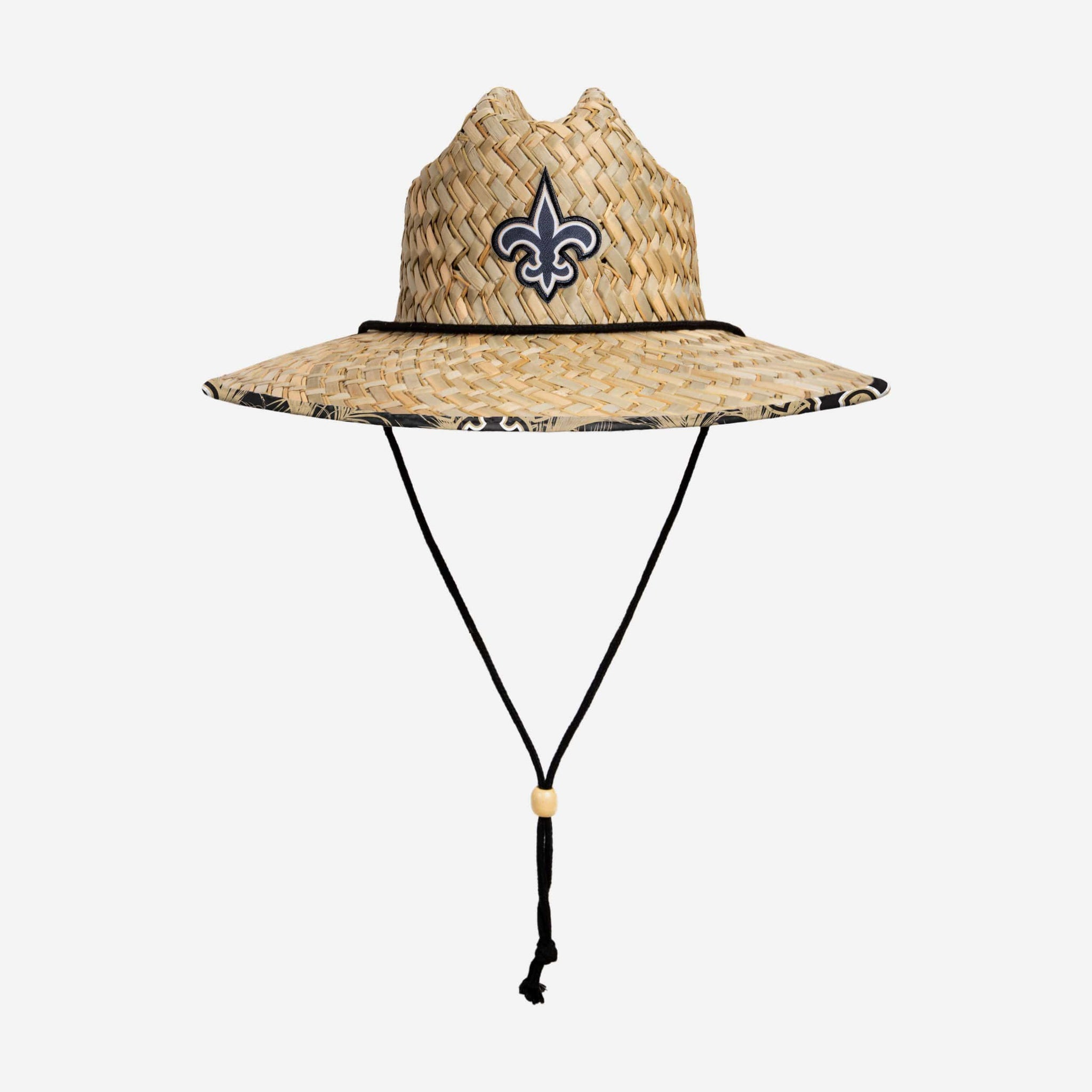 New Orleans Saints Floral Straw Hat FOCO