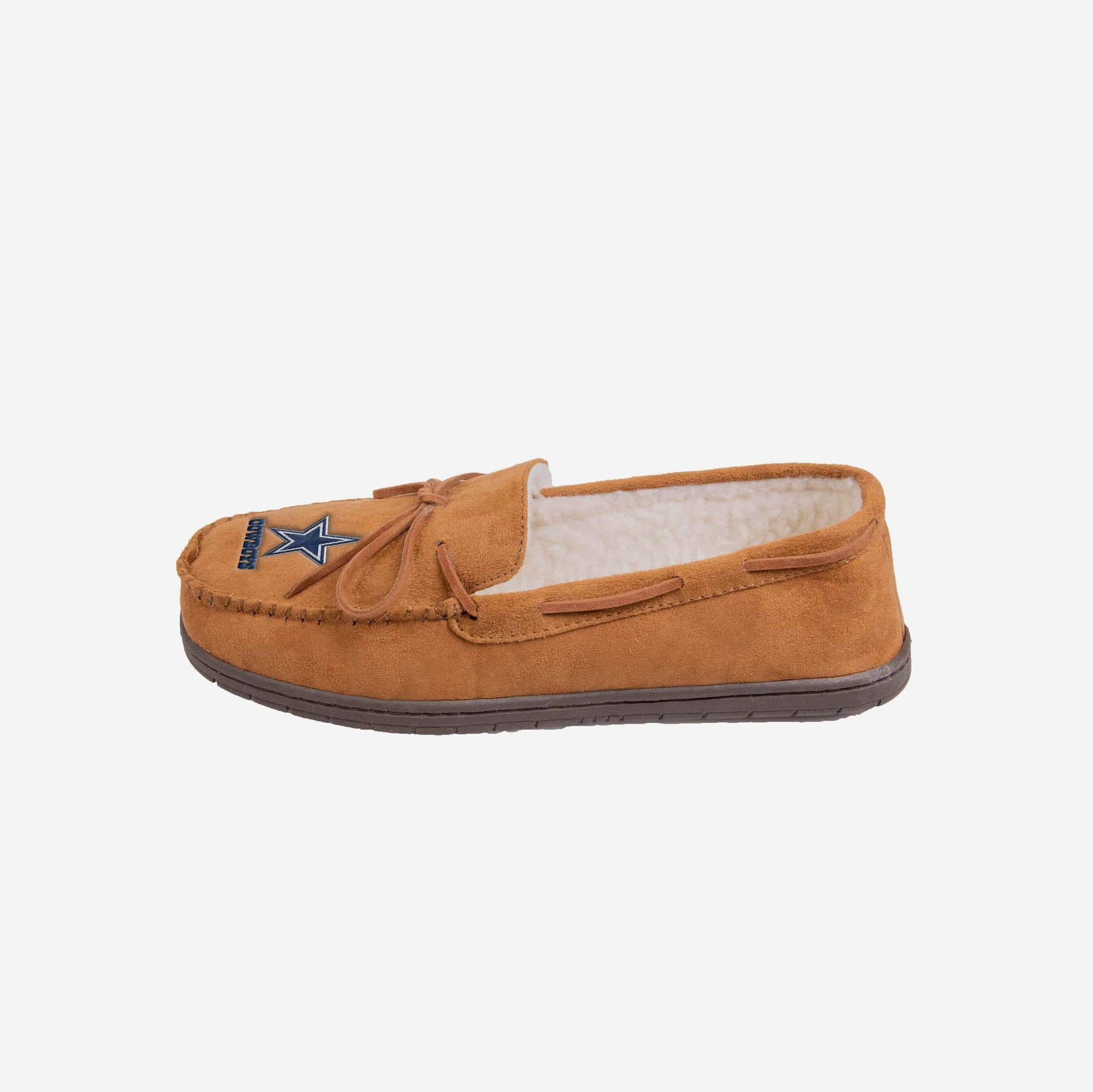 cowboys moccasin slippers