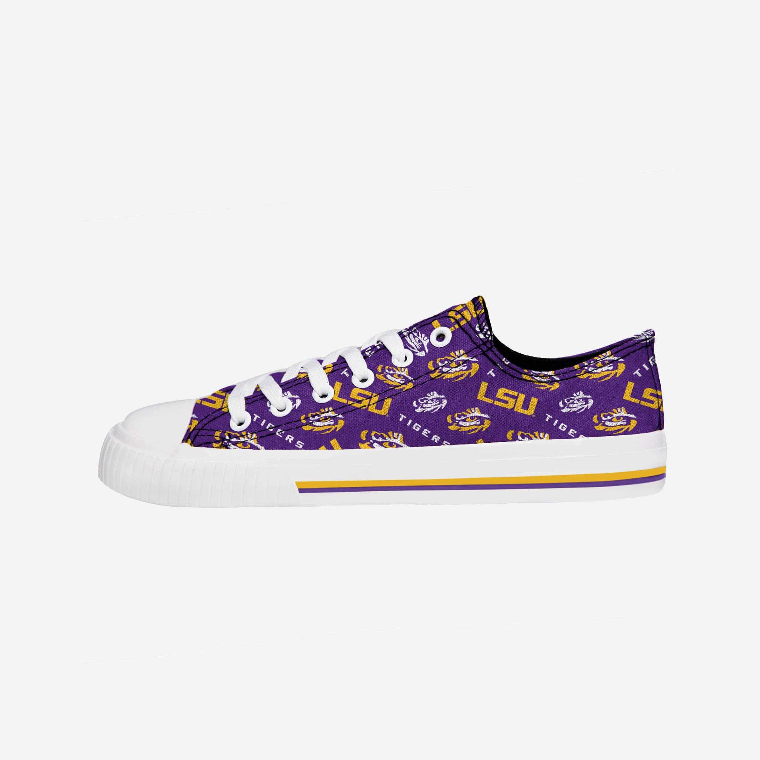 lsu converse tennis shoes