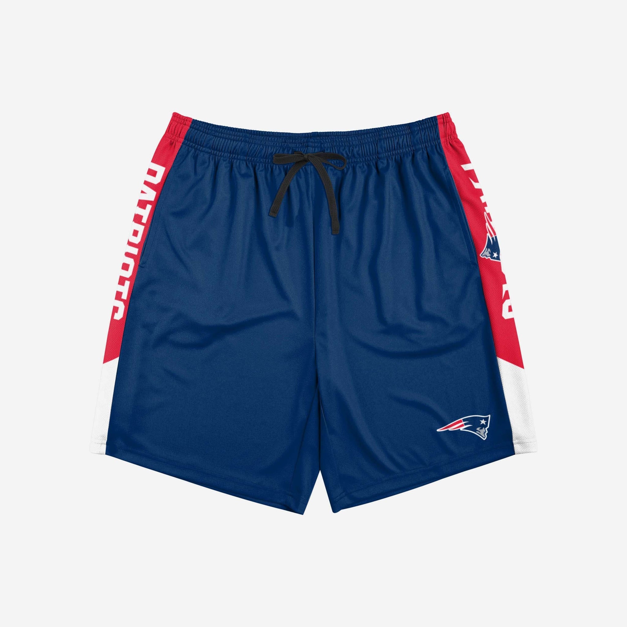 New England Patriots Side Stripe Training Shorts FOCO