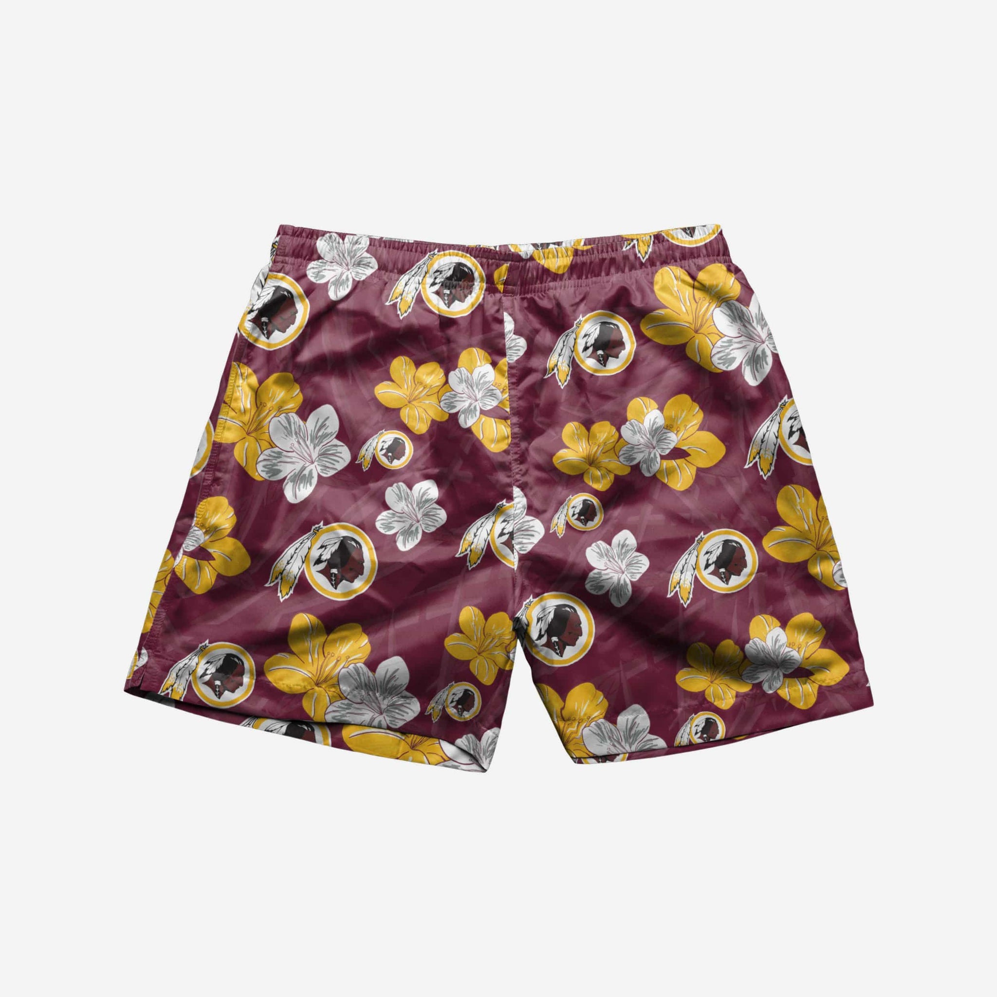 Washington Redskins Hibiscus Swimming Trunks FOCO