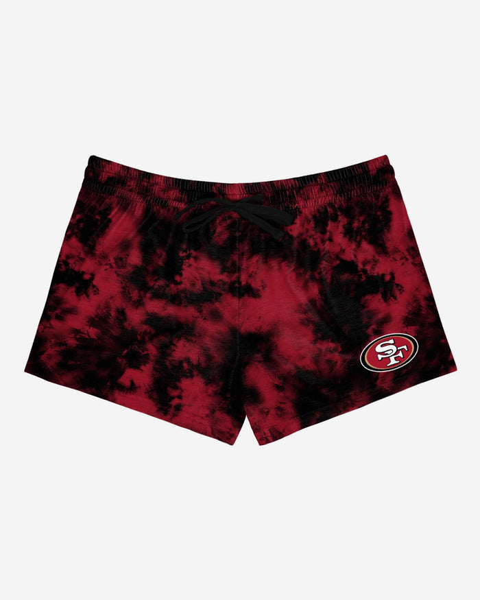 San Francisco 49ers Womens To Tie-Dye For Lounge Shorts FOCO