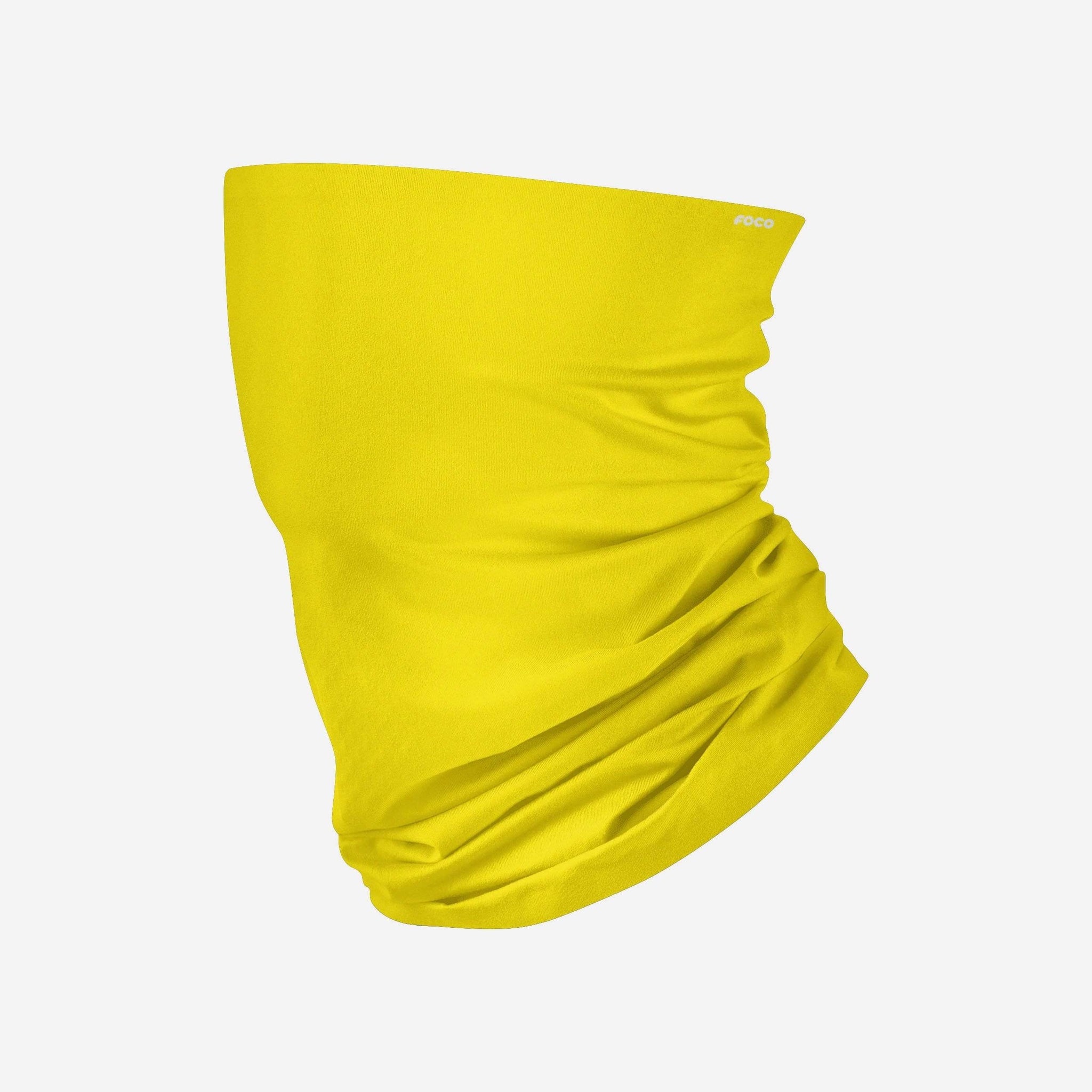 Solid Yellow Gaiter Scarf FOCO