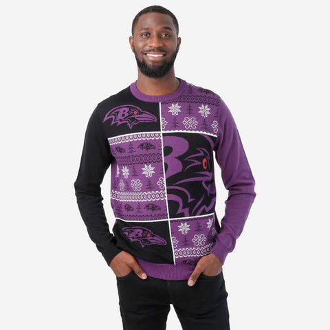 Baltimore Ravens Ugly Sweaters, Ravens Light Up Sweaters, Ravens Bluetooth Christmas  Sweaters