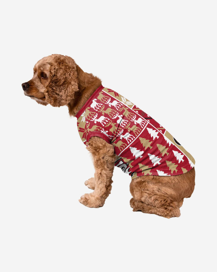 49ers dog sweater