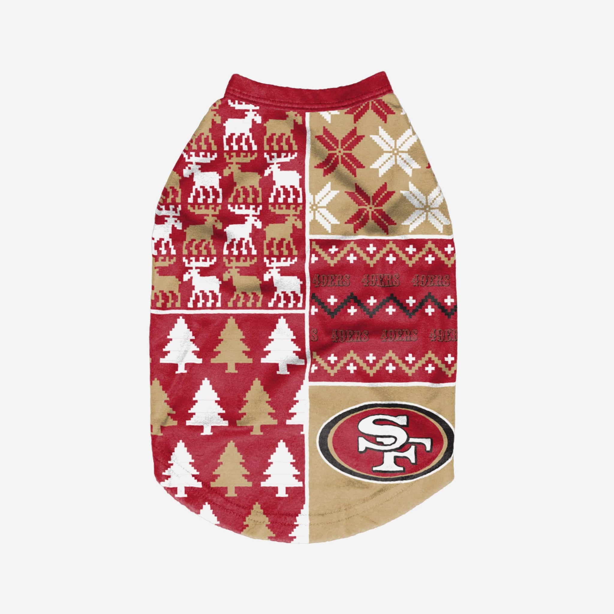 49ers dog sweater