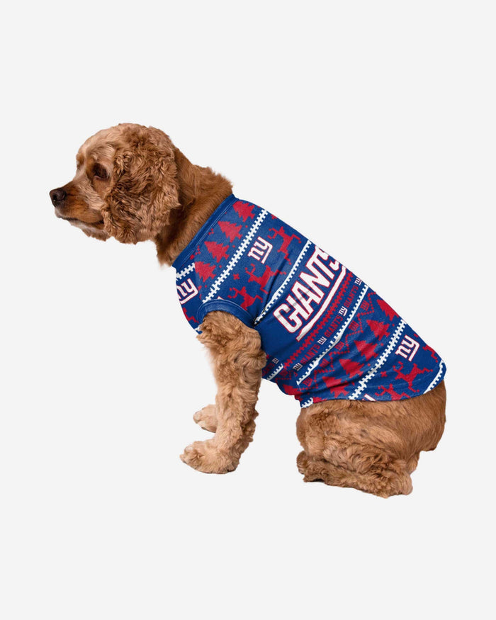 ny giants dog sweater