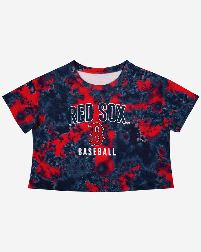 red sox crop top