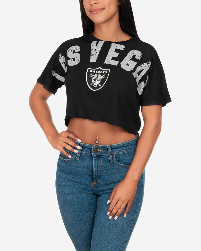 Fanatics Branded Women's Fanatics Branded White Las Vegas Raiders Sunday  Best Lace-Up T-Shirt