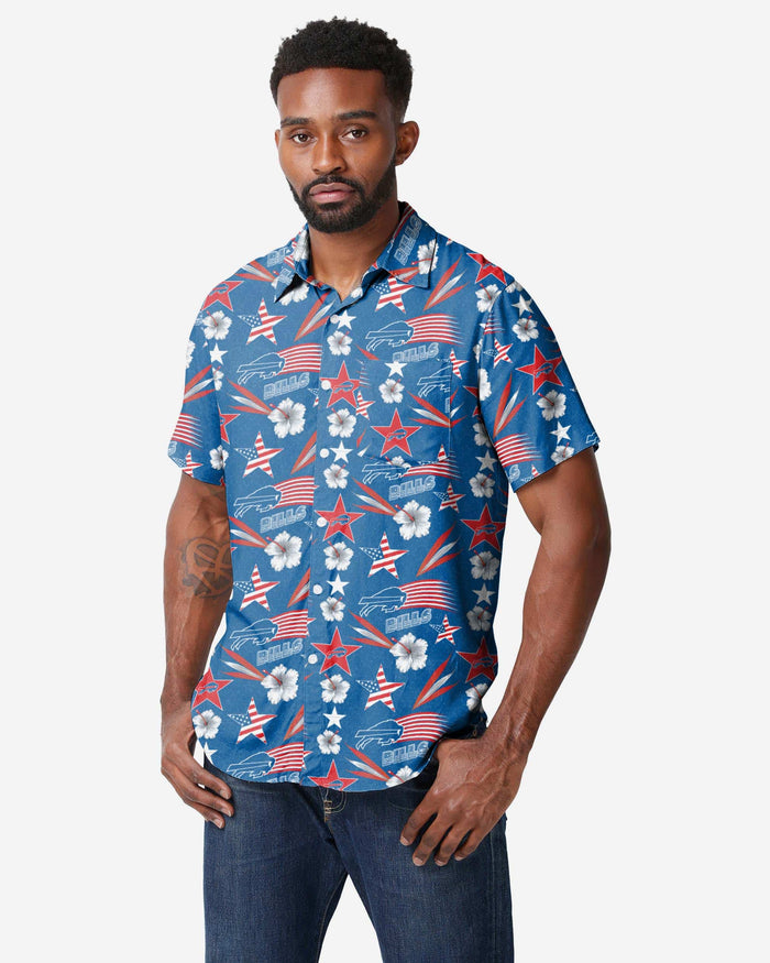 buffalo bills button down shirt