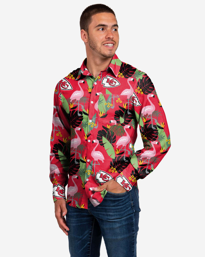 Kansas City Chiefs Long Sleeve Floral 