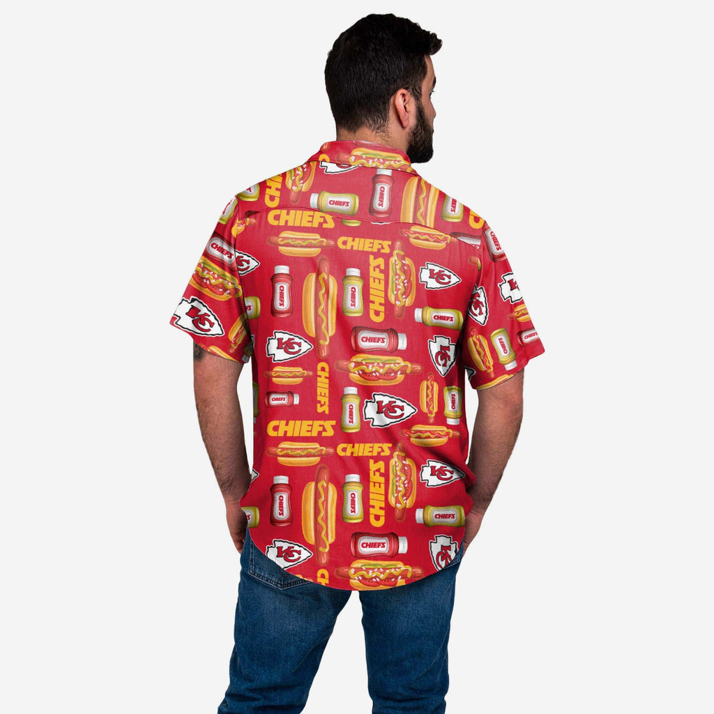 Kansas City Chiefs Grill Pro Button Up Shirt FOCO