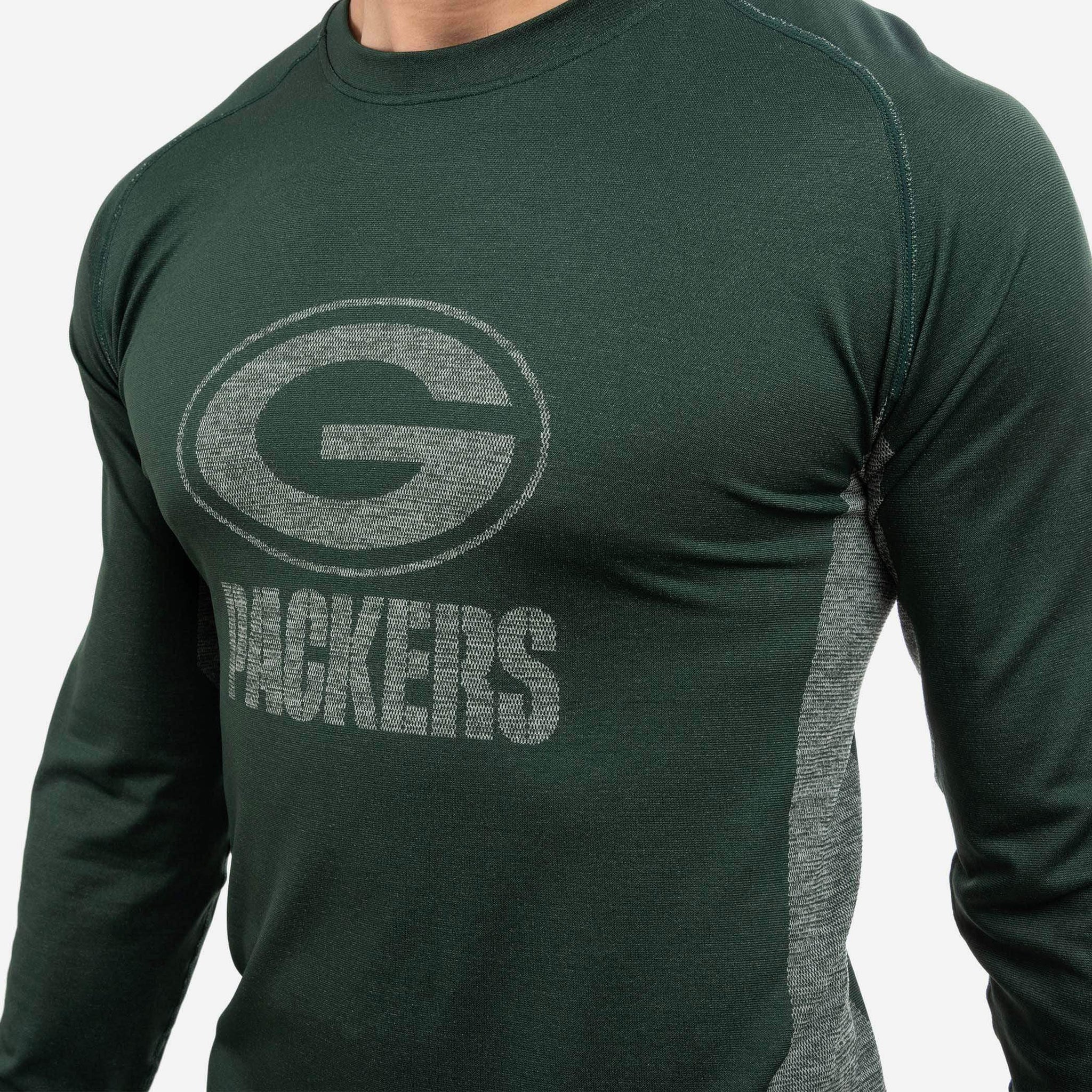 Green Bay Packers Long Sleeve Performance Pride Shirt FOCO