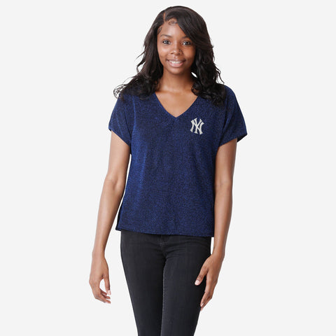 Tailgate, Tops, Tailgate Womens Ny Yankees Cropped Dipdye Tshirt