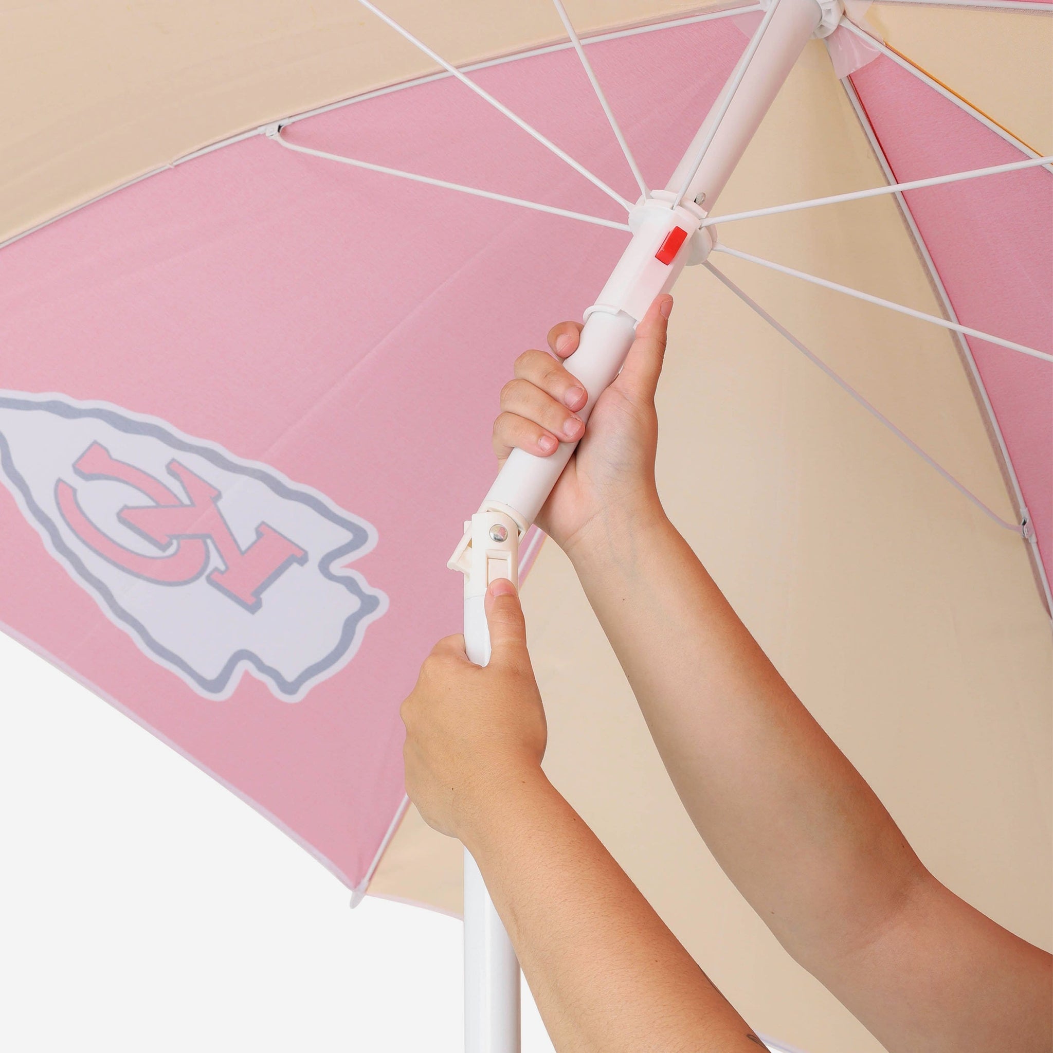 Kansas City Chiefs Beach Umbrella FOCO