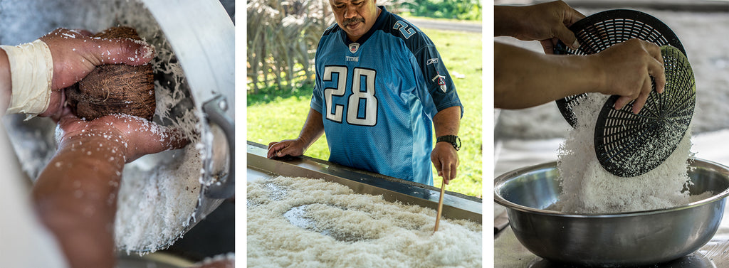 Coconut Oil production in Samoa