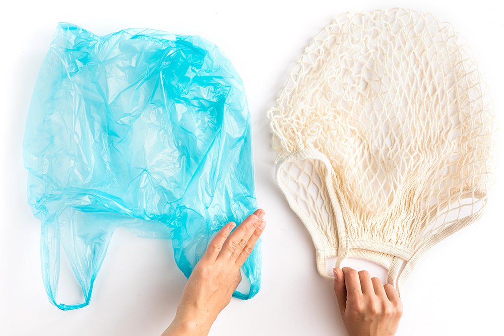 Plastic bag vs eco bag