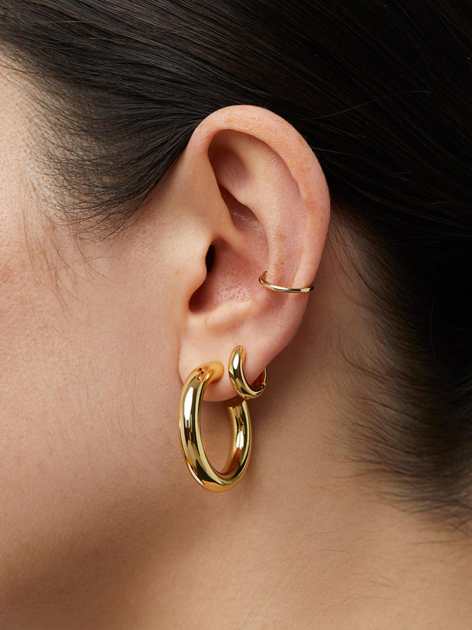 Small Gold Hoop Earrings - Tia Small | Ana Luisa Jewelry