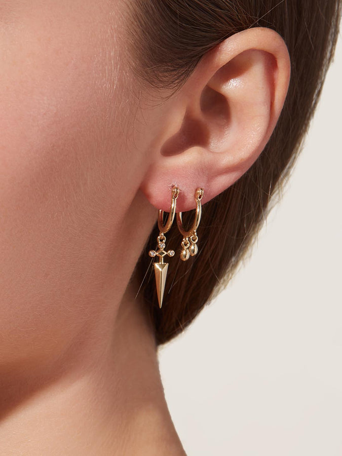 Gold Threader Earrings - Gold Threaders, Ana Luisa