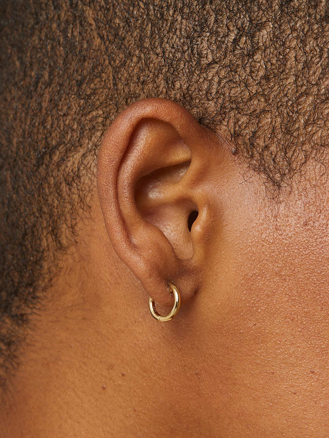 Small Gold Hoop Earrings - Sayer, Ana Luisa