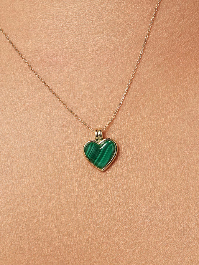Scottish Heart Necklace – Celtic Crystal Design Jewelry