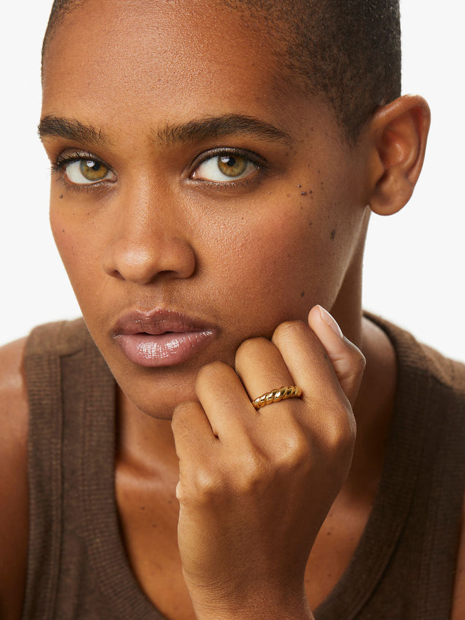 THIN ROPE RING IN 14K GOLD — Shop Boswell