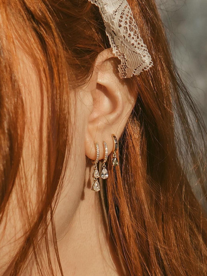 Gold Earrings  Ana Luisa Jewelry