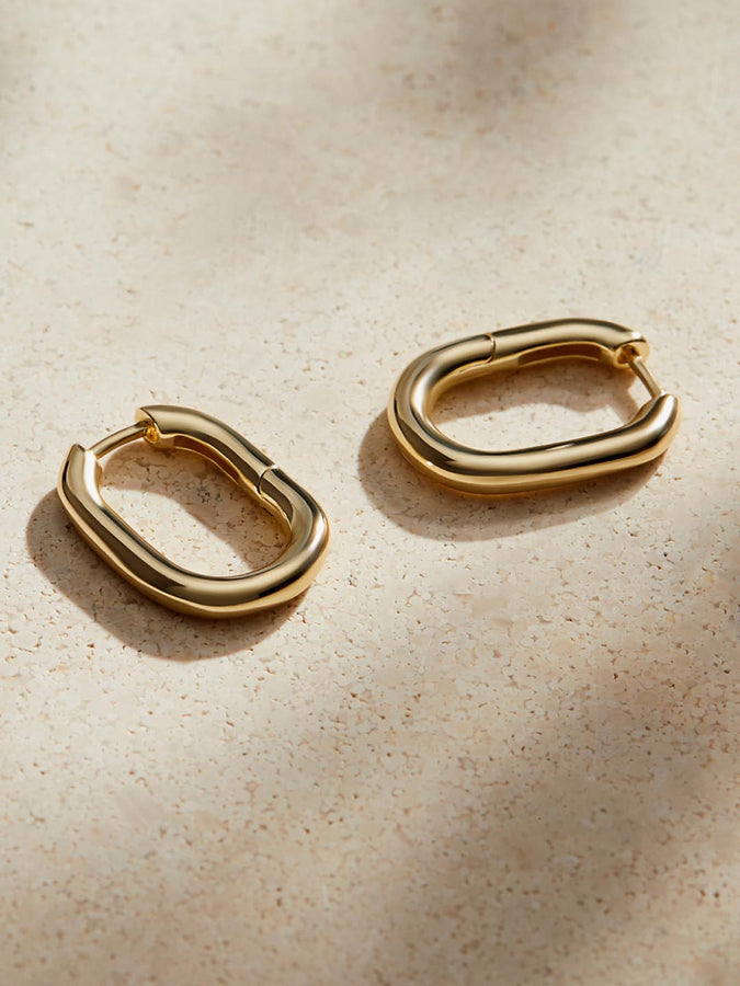 Small Gold Hoop Earrings - Tia Small | Ana Luisa Jewelry