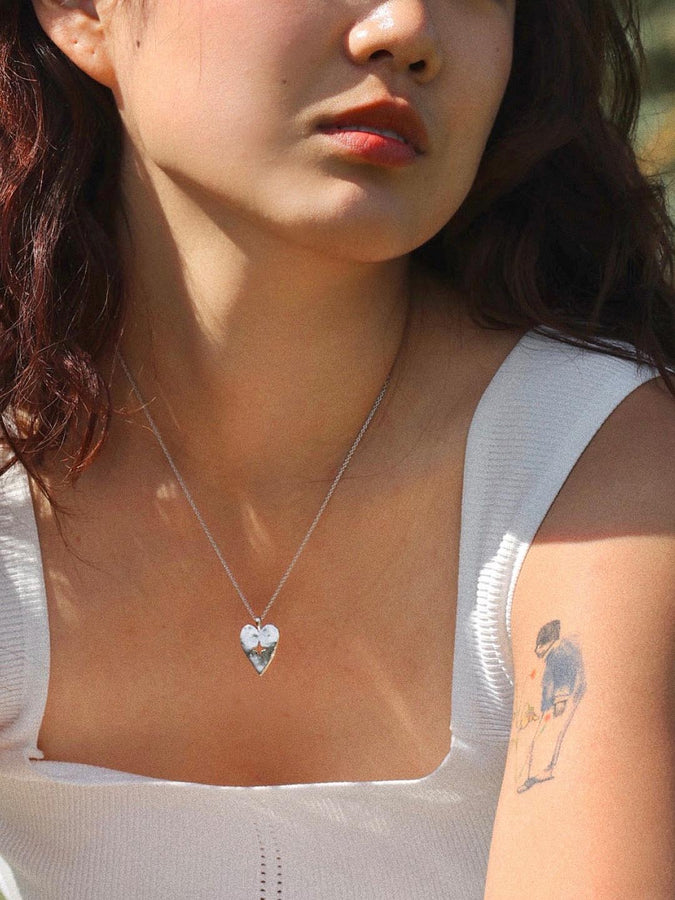 Heart Necklace Set - Summer Silver | Ana Luisa Jewelry