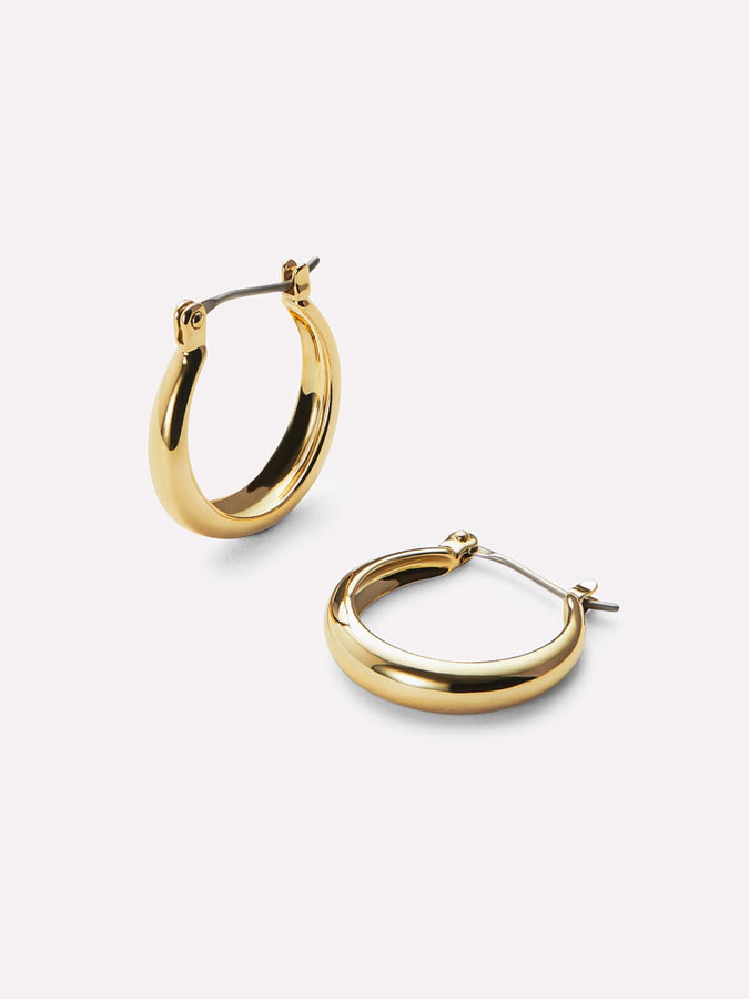 Small Gold Hoop Earrings - Sayer, Ana Luisa