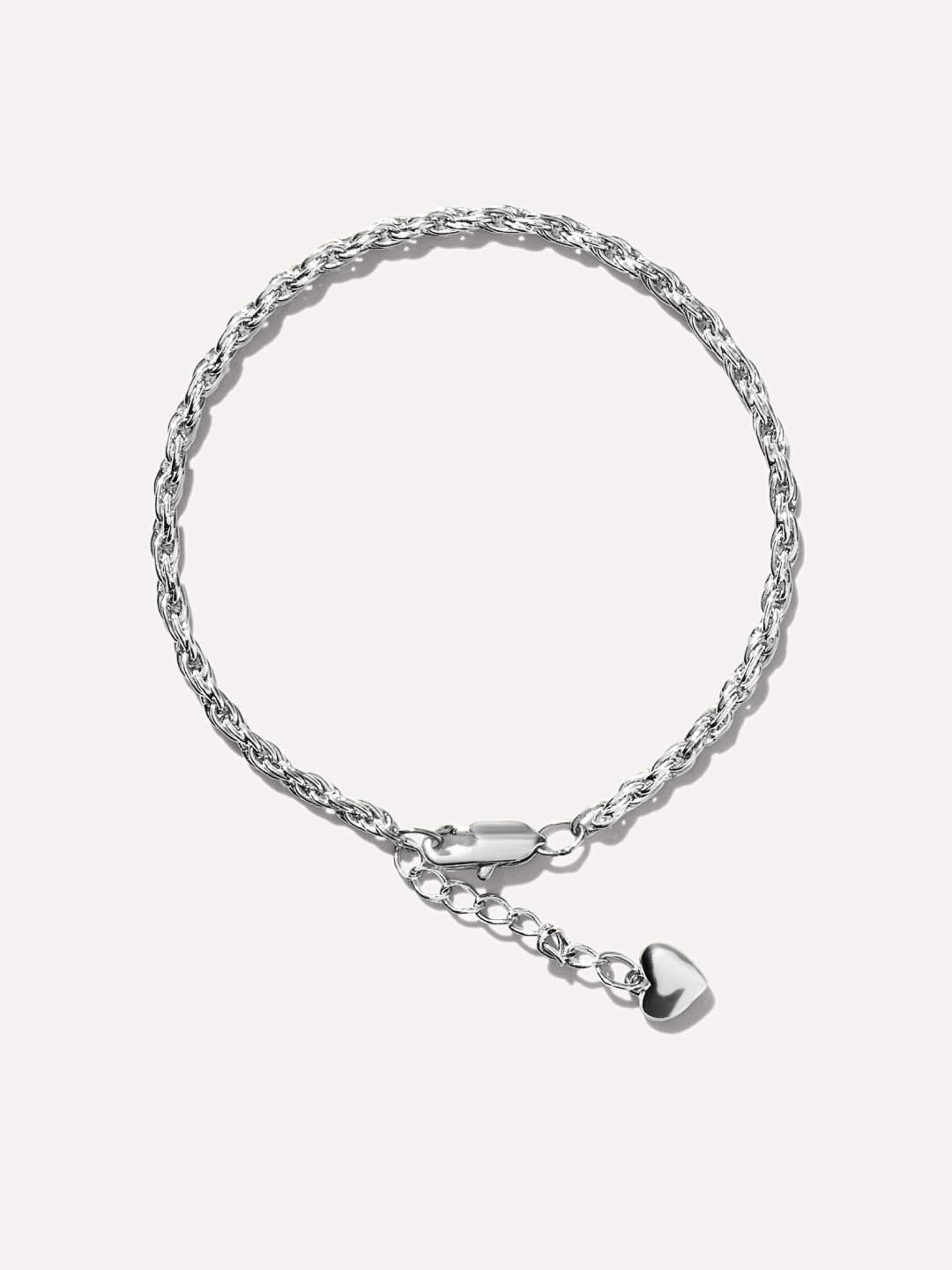 Twisted Chain Bracelet - Lisa Silver
