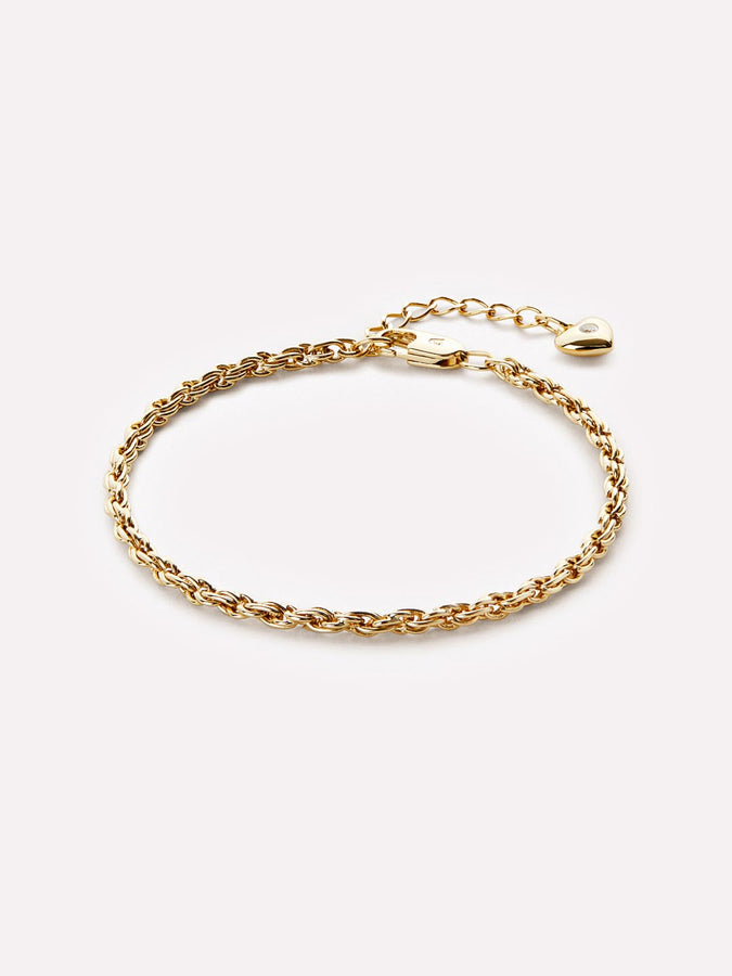 Buy Gold Rope Chain Bracelet, Twisted Rope Chain Bracelet, Gold Chain  Bracelet, Boyfriend Gift, Son Birthday Gift, Couple Bracelet, Men Bracelet  Online in India - Etsy