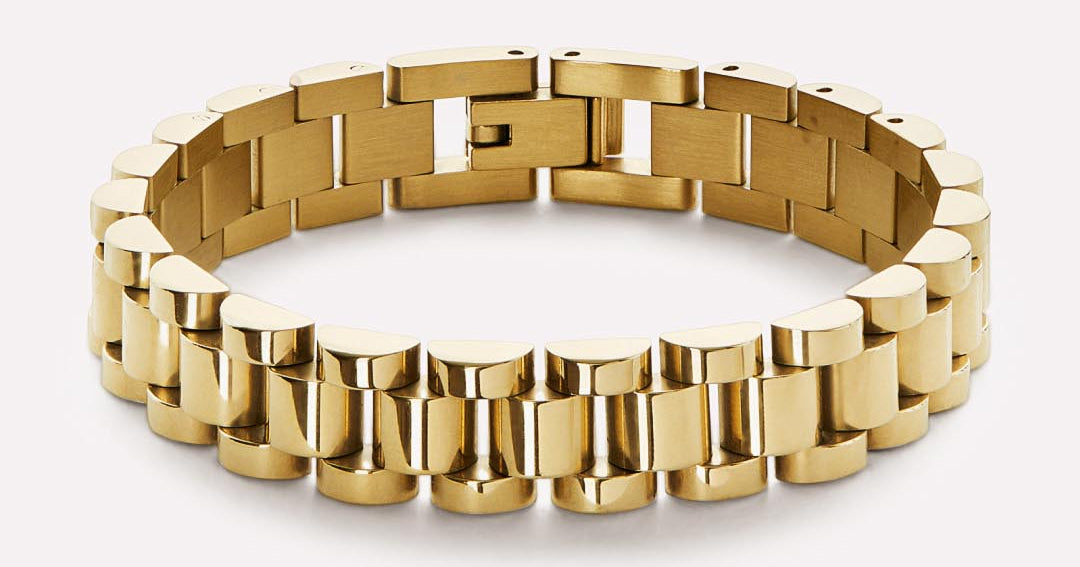 Box Chain Bracelet in Stainless Steel with 14K Yellow Gold, 5mm | David  Yurman