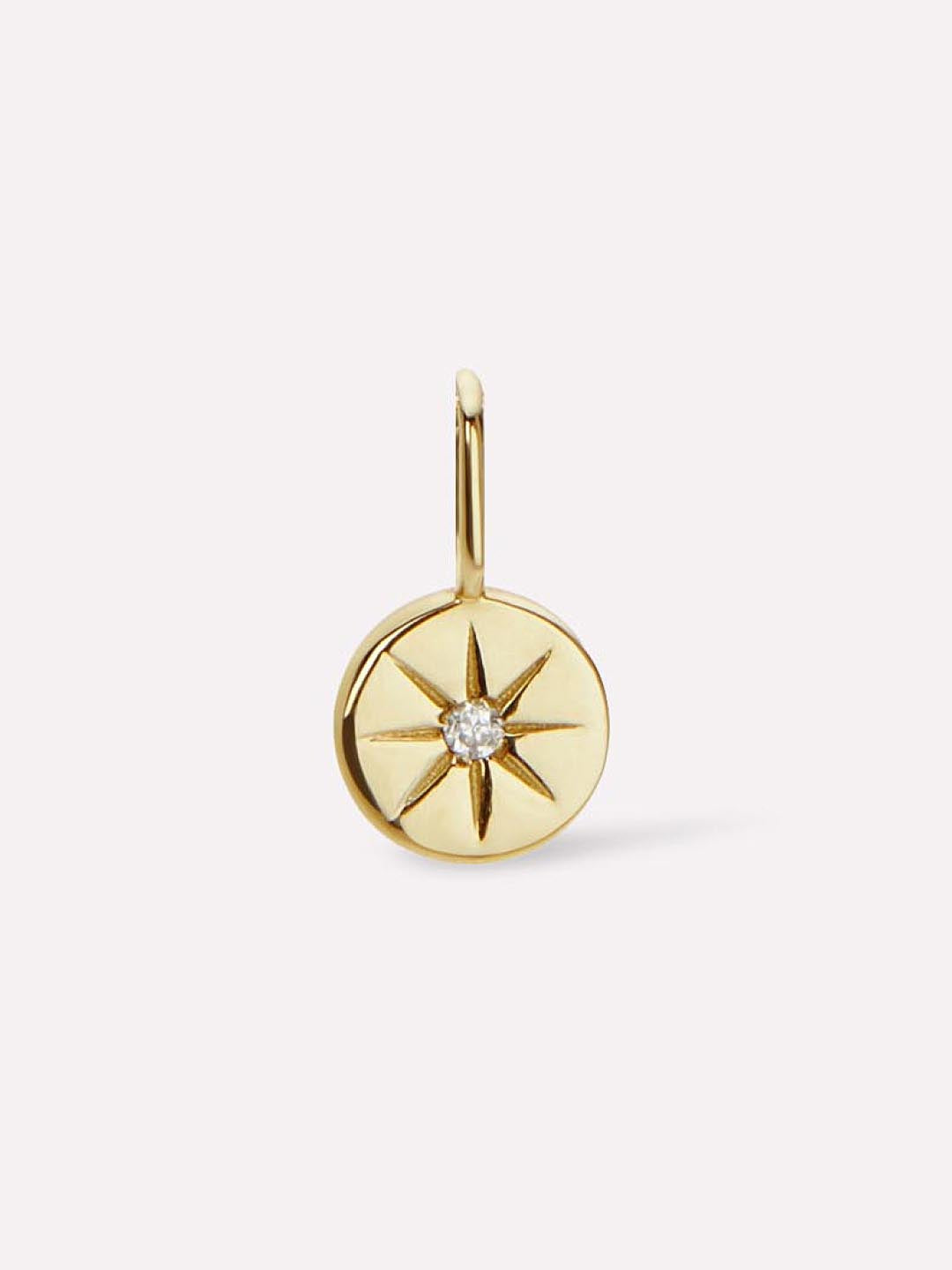 14K Gold Earring Charms - Moon Charms - Ana Luisa Jewelry