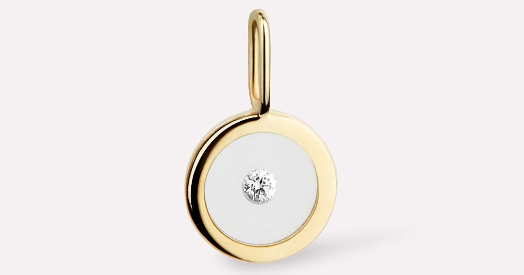 18k White Gold & Diamonds Pave Heart Floating Diamond Design Necklace Gift  | eBay
