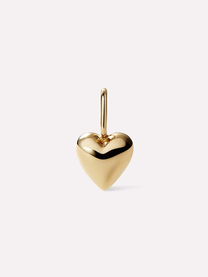 Gold Pendant - Gold Heart Charm | Ana Luisa Jewelry