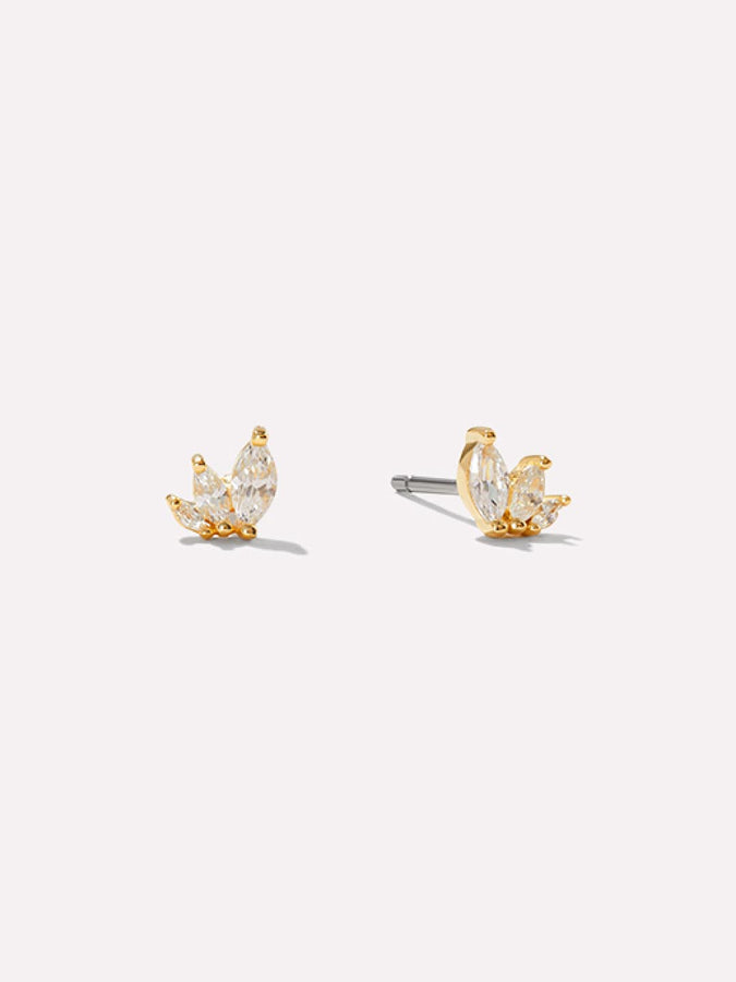 Gold Stud Earrings - Kennedy | Ana Luisa Jewelry