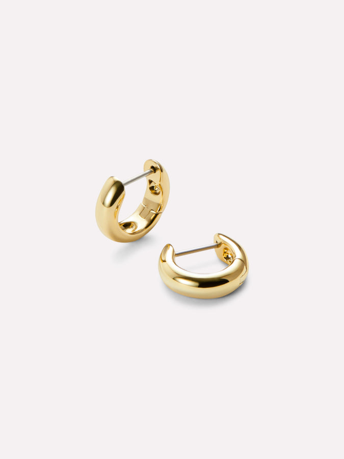 14k Solid Gold Small Twist Earrings – adorn512
