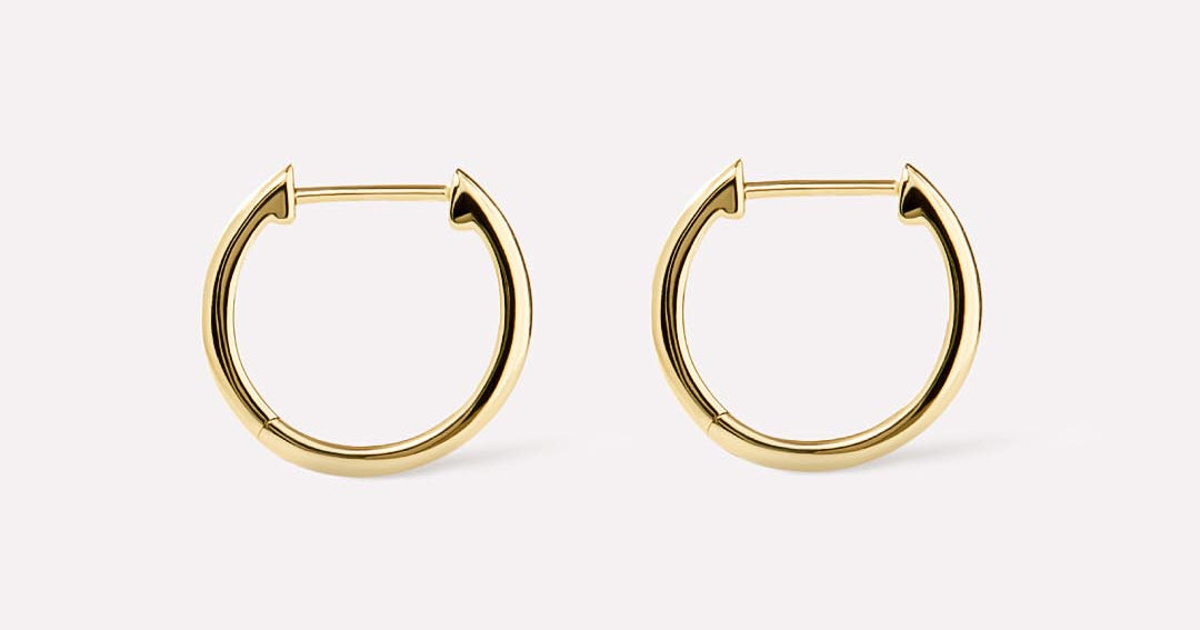 Gold Hoop Earrings - Rox Mini | Ana Luisa Jewelry