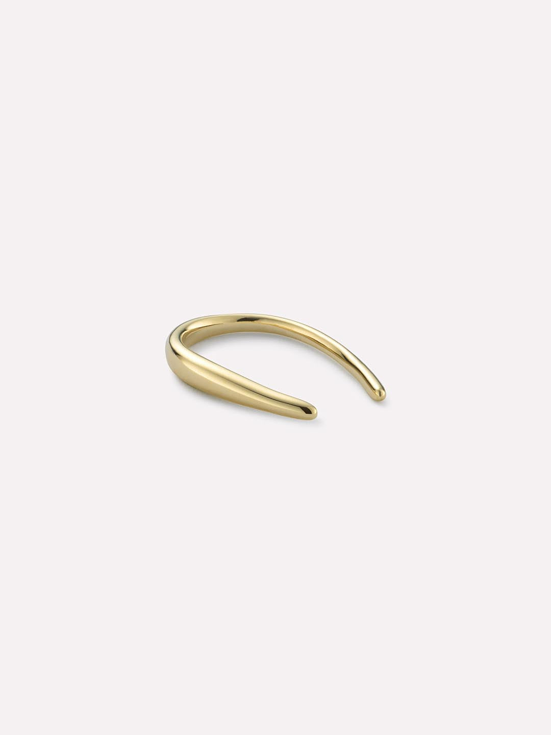 Solid Gold Hook Earrings - Gold Hook Single Earring - Ana Luisa Jewelry