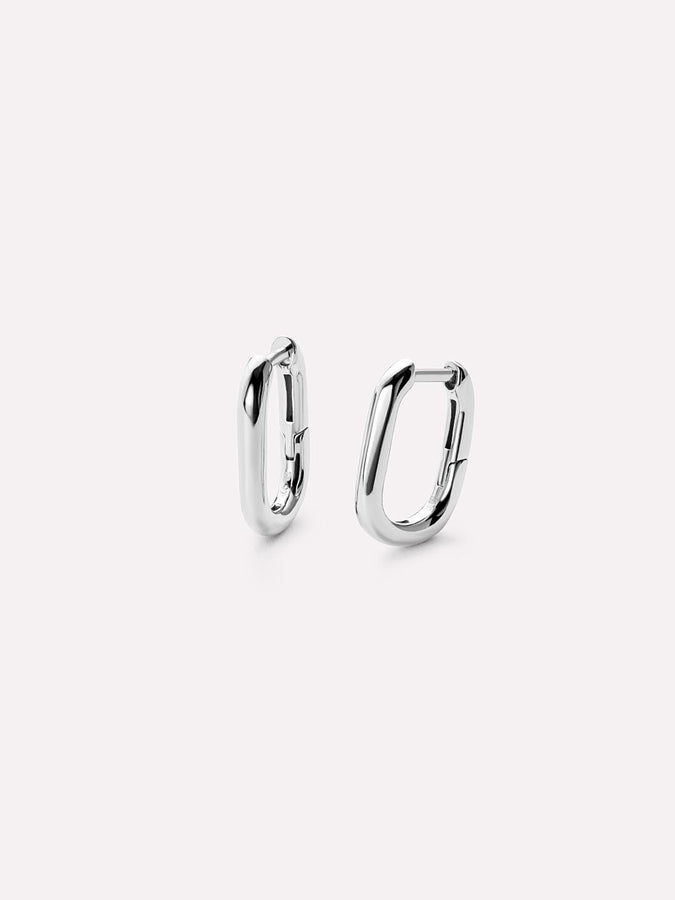 Buy Nagmori Inspired Hoop Earrings In 925 Silver from Shaya by CaratLane