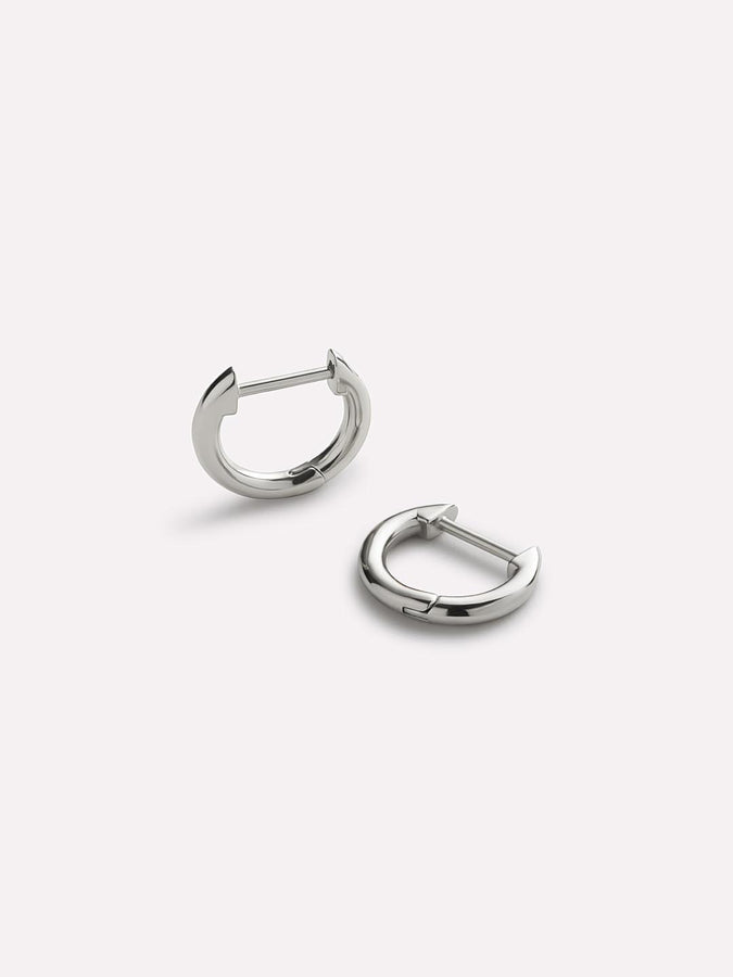 Buy 16mm Back To Basics Hoop Earrings In Gold Plated 925 Silver from Shaya  by CaratLane