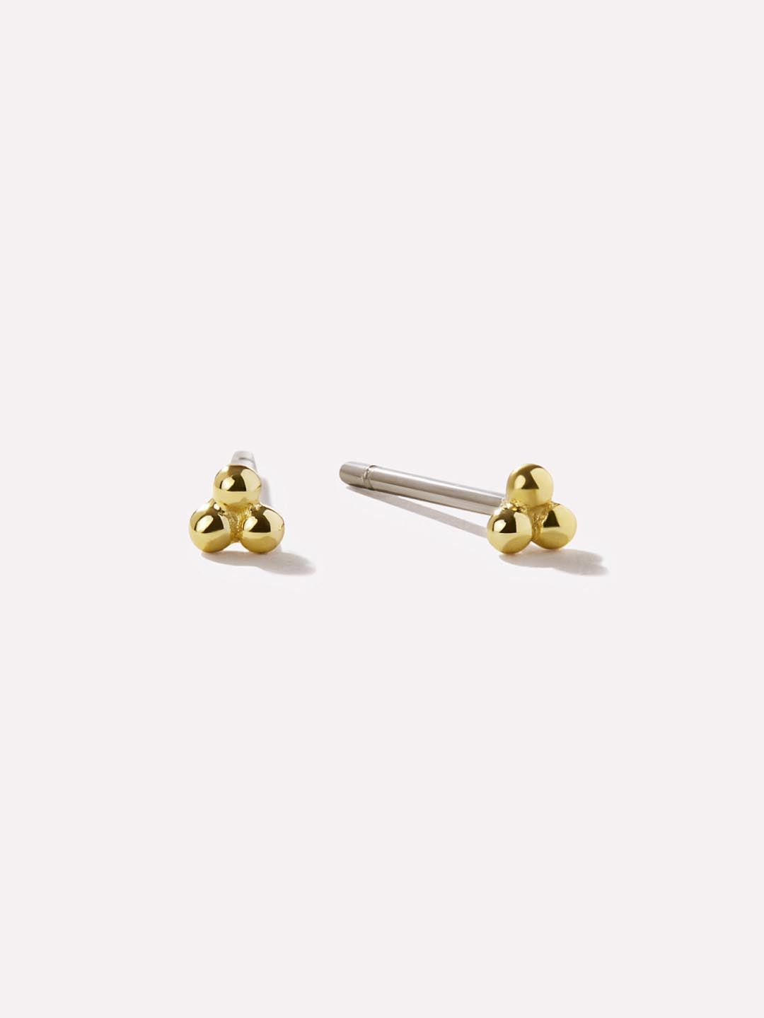 ash double gold earrings from ana louisa