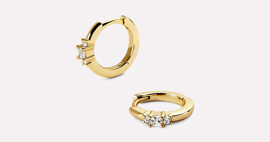 Gold Huggie Hoops - Kodi | Ana Luisa | Online Jewelry Store At Prices ...