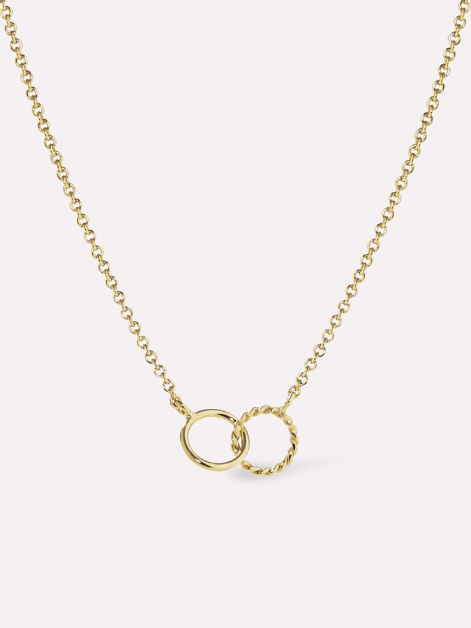 Gold Initial Necklace - Letter Necklace, Ana Luisa