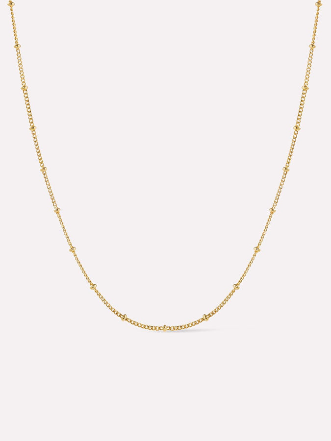 Small Ball Chain Necklace - Ana Gold | Ana Luisa Jewelry