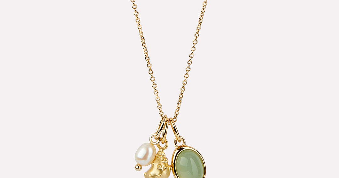 Gold Charm Necklace - Ocean | Ana Luisa | Online Jewelry Store At Prices  You\'ll Love