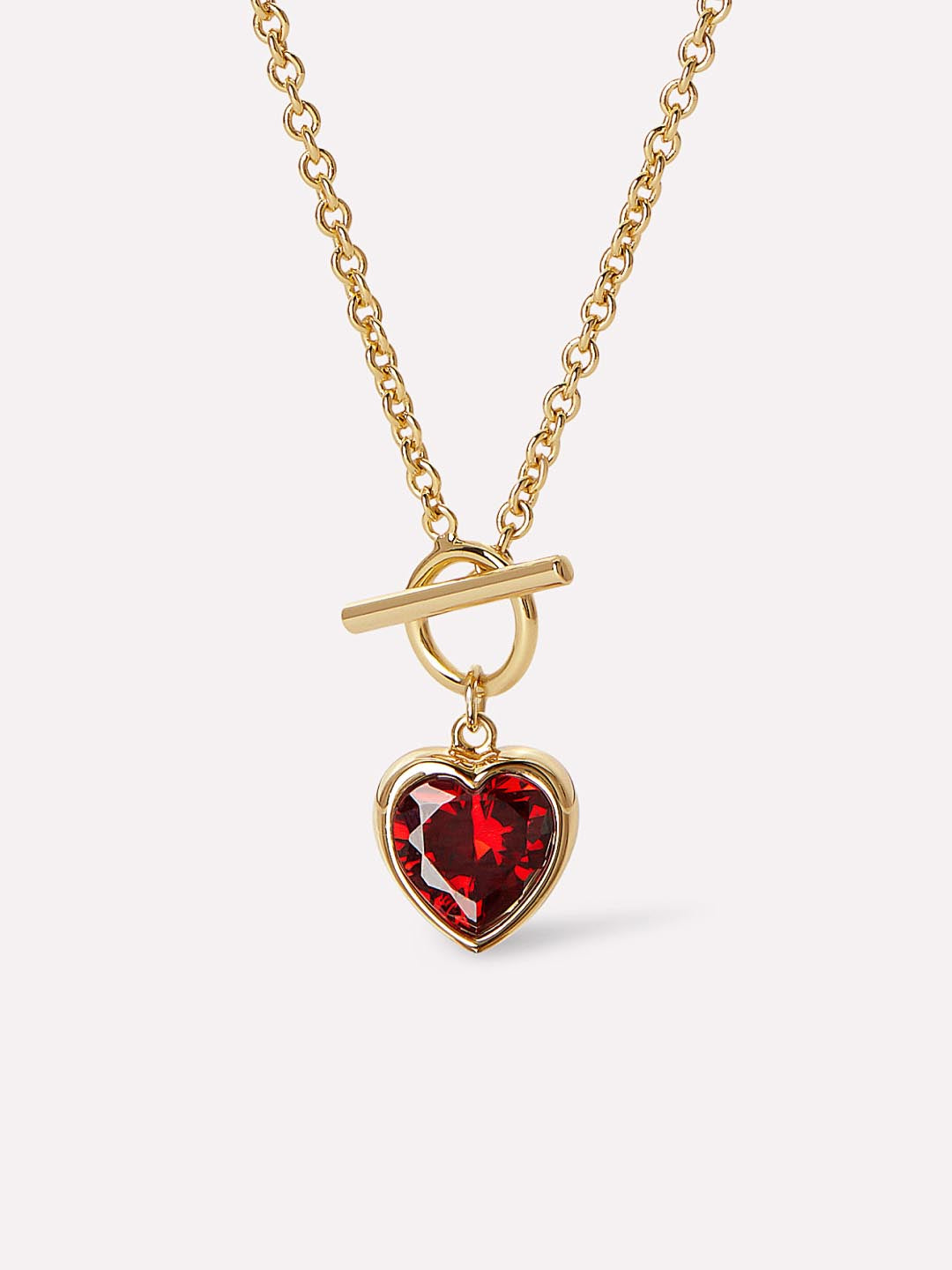 Buy Gold Plated Heart Pendant Gold Plated Necklaces for Women Online at  Silvermerc | SBN9MU_259 – Silvermerc Designs