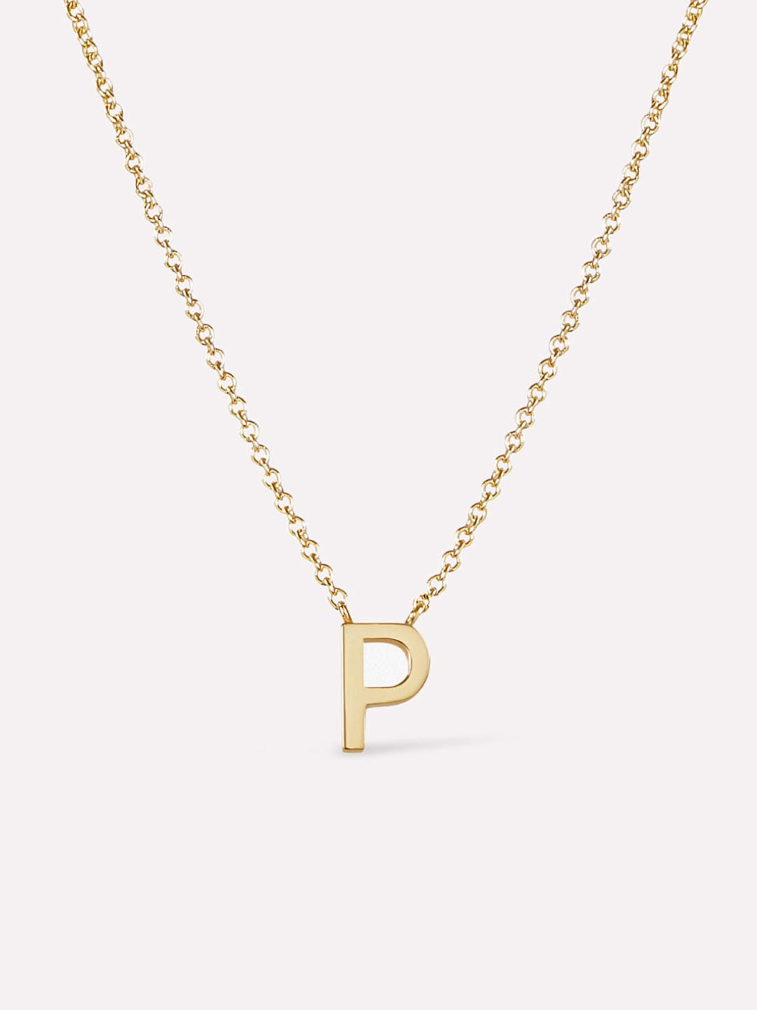 Gold Initial Necklace - Letter Necklace | Ana Luisa Jewelry